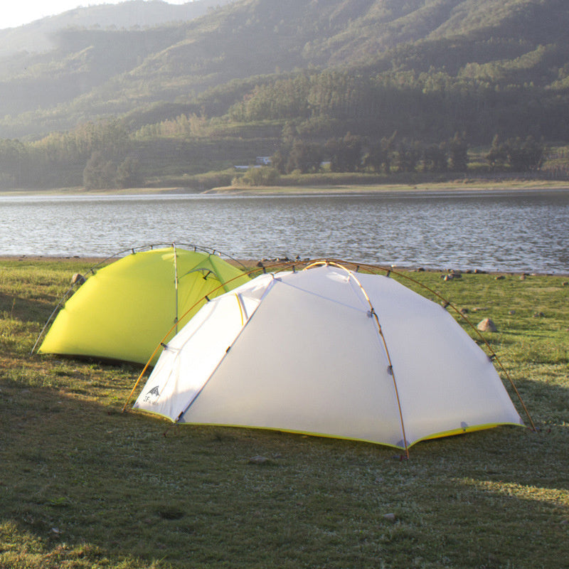 Flag Village Ultra-light Double-layer Camping Windproof And Rainstorm Outdoor Hiking Tent