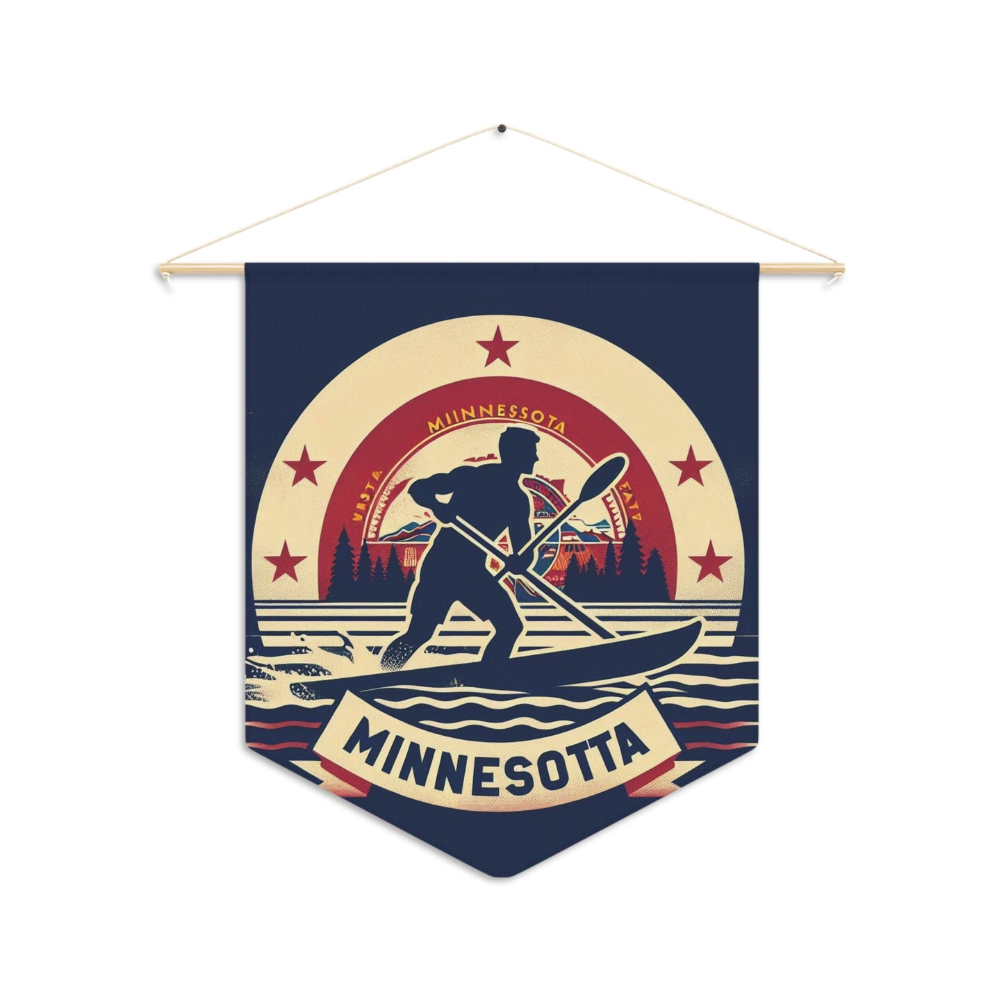 Flag Village Minnesota State Flag Pennant Sporting Home Wall decoration MN0002