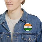 Flag Village India Flag Embroidery Iron-On Patches