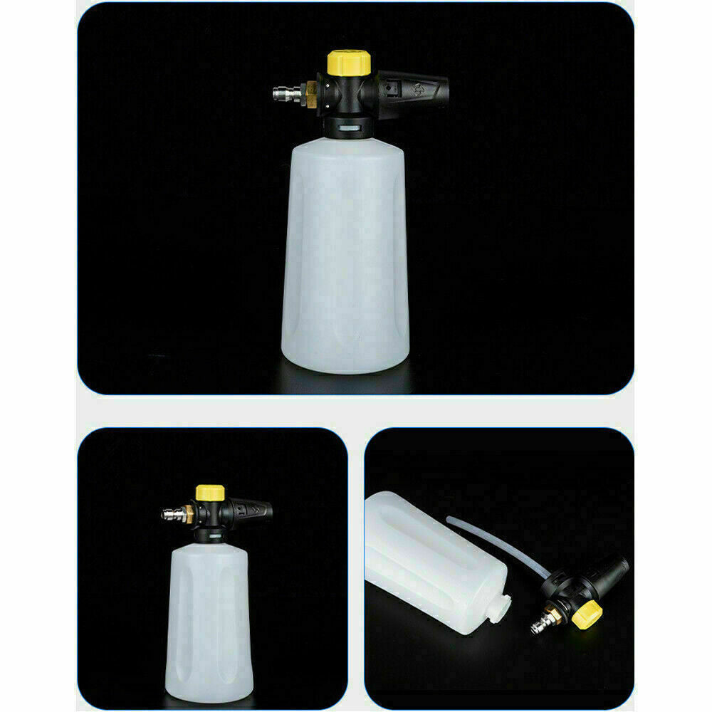 Flag Village Auto Tools 1 4 Snow Foam Lance Pressure Washer Spray Gun For Car Wash Soap Cannon Bottle