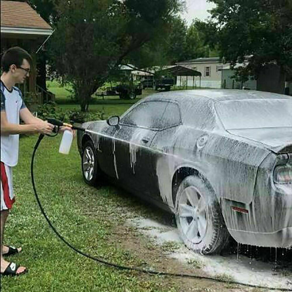Flag Village Auto Tools 1 4 Snow Foam Lance Pressure Washer Spray Gun For Car Wash Soap Cannon Bottle
