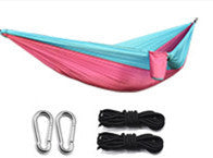 Flag Village Ultralight Outdoor Camping Nylon Hammock Sleep Swing Tree Bed Garden Furniture Hanging Double Hammock Chair Hangmat