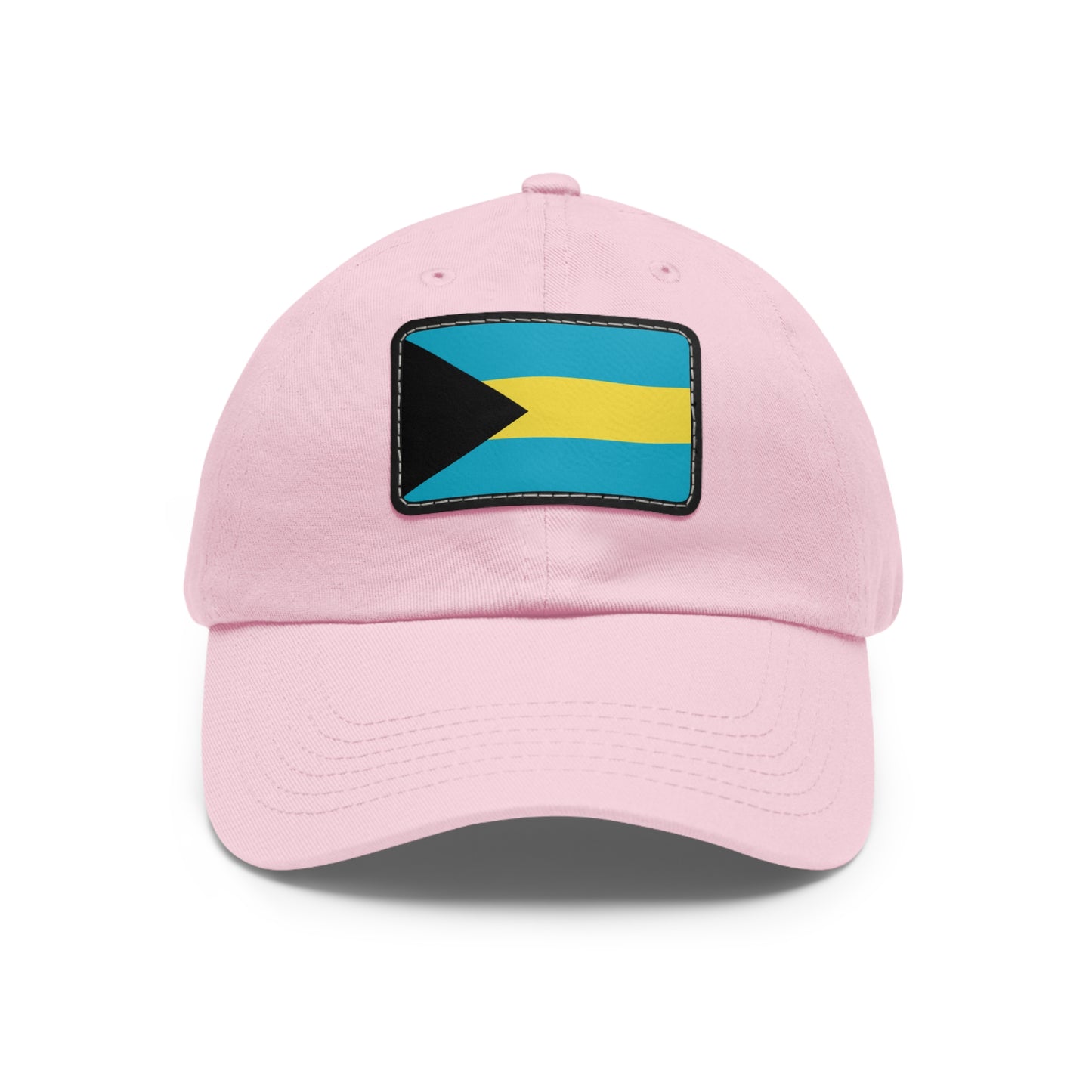 Flag Village Bahamas Flag Hat Cap with Leather Patch