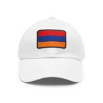 Flag Village Armenia Flag Hat Cap with Leather Patch