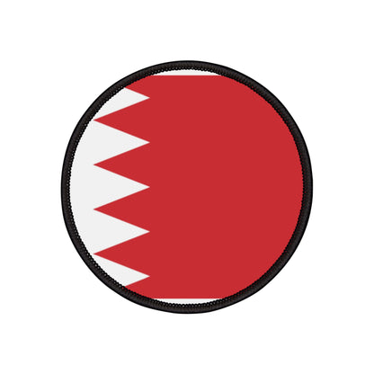 Flag Village Bahrain Flag Embroidery Iron-On Patches