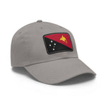 Flag Village Papua New Guinea Flag Hat Cap with Leather Patch