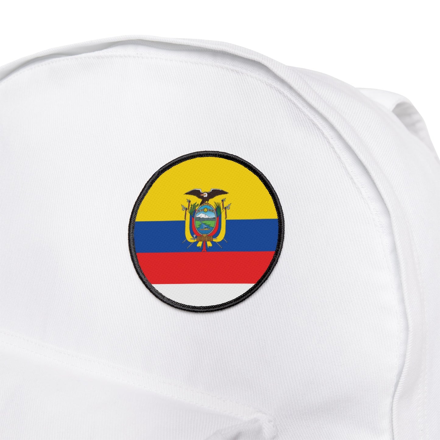 Flag Village Ecuador Flag Embroidery Iron-On Patches