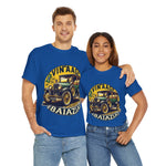 Flag Village Brazil Vintage Car Flag T-SHIRT Heavy Cotton Tee BRA0002