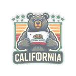 Flag Village USA California State Flag Stickers 2", 3", 4", 6" CA03