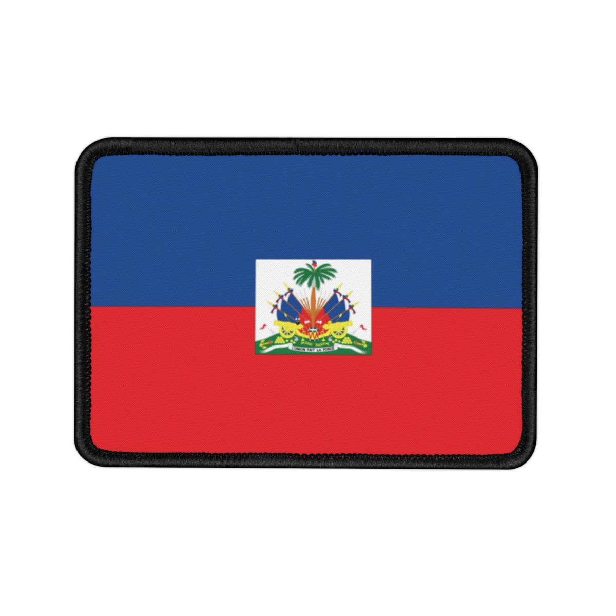 Flag Village Haiti Flag Embroidery Iron-On Patches