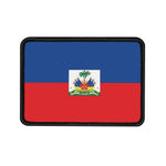 Flag Village Haiti Flag Embroidery Iron-On Patches