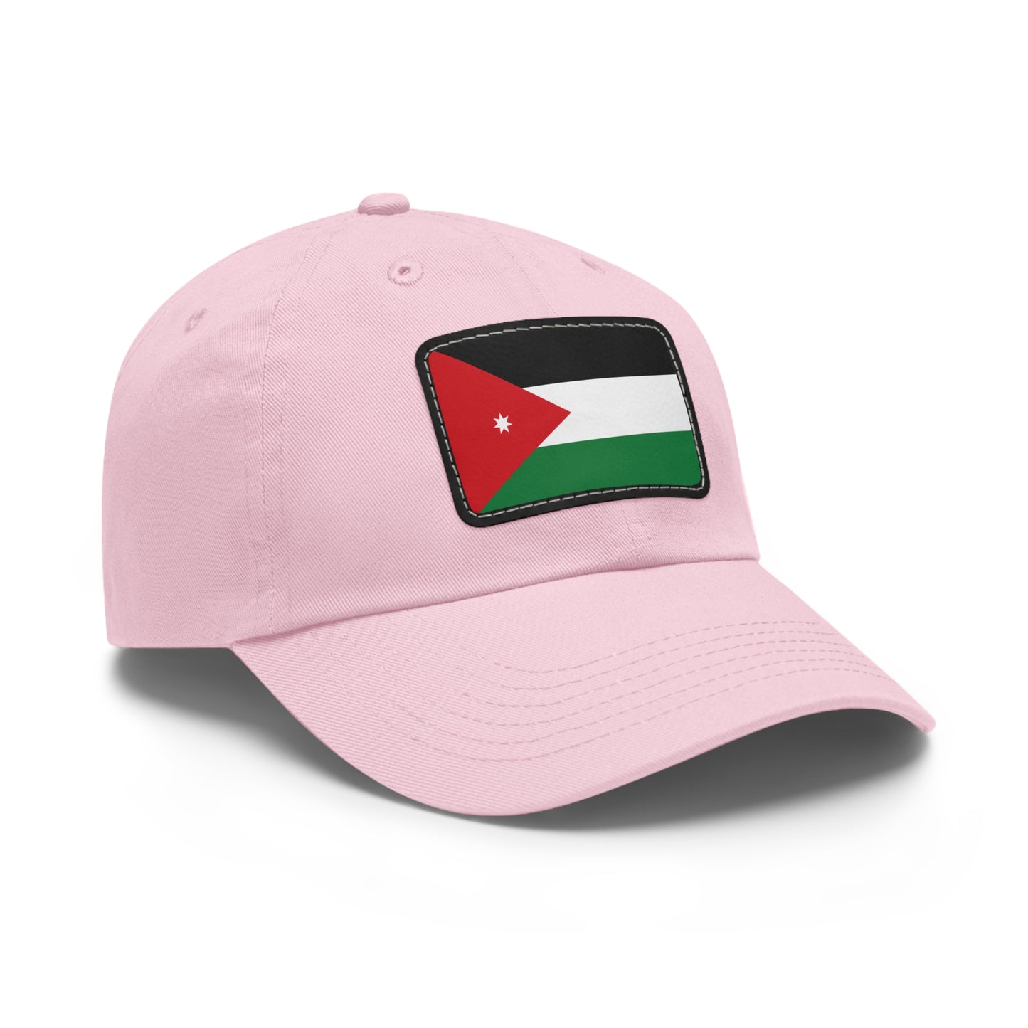 Flag Village Jordan Flag Hat Cap with Leather Patch