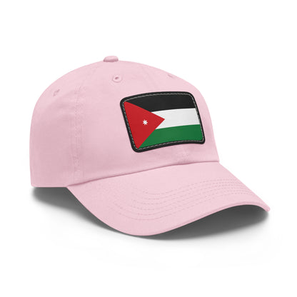 Flag Village Jordan Flag Hat Cap with Leather Patch