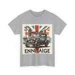 Flag Village UK Vintage Car Flag T-SHIRT Heavy Cotton Tee UK0003
