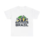 Flag Village Brazil Sporting Flag T-SHIRT Heavy Cotton Tee BRA0005