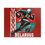 Flag Village Belarus Sporting Flag Jigsaw Puzzle
