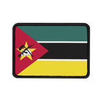 Flag Village Mozambique Flag Embroidery Iron-On Patches
