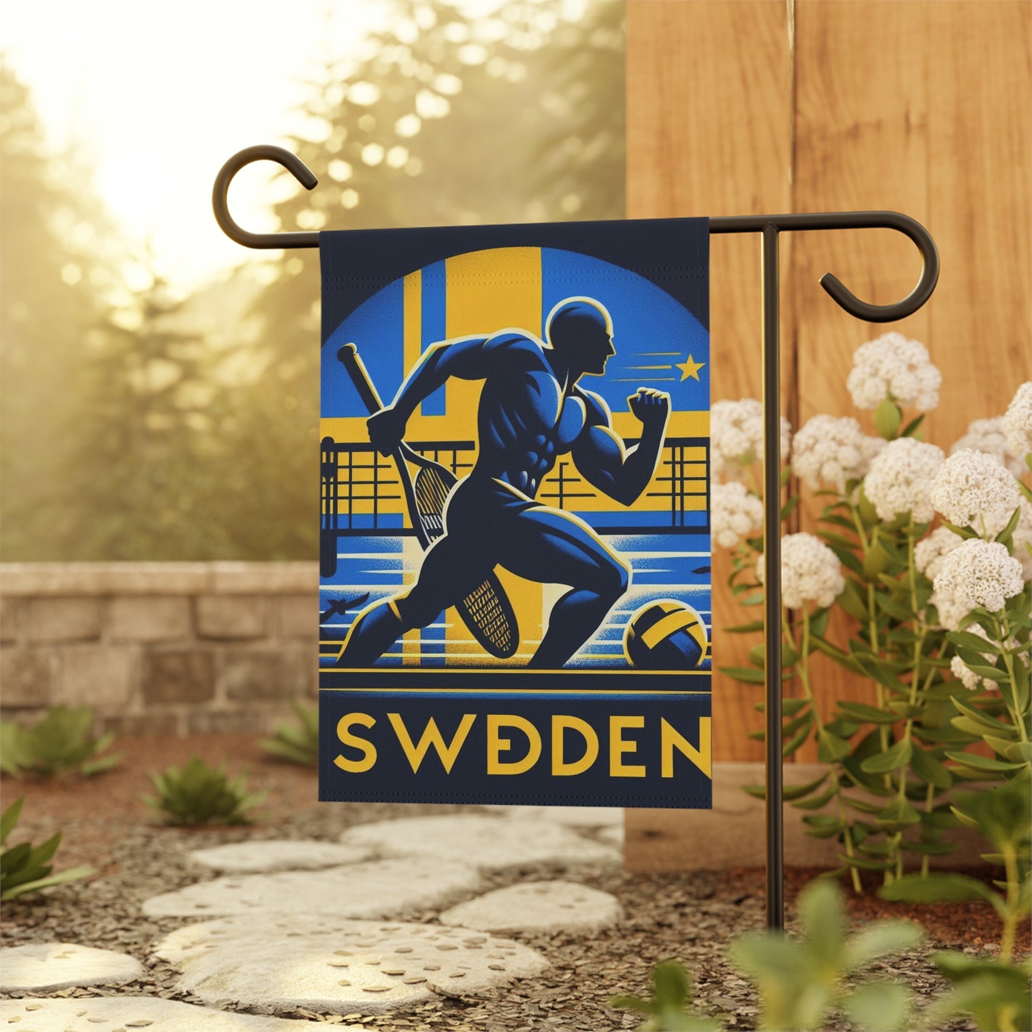 Flag Village Sweden Flag Sporting Garden & House Banner SWE0004