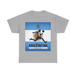 Flag Village Argentina Sporting Flag T-SHIRT Heavy Cotton Tee ARG0005