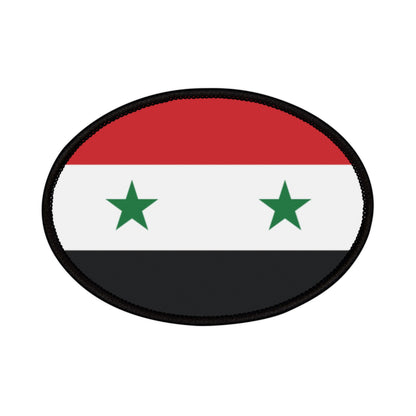 Flag Village Syria Flag Embroidery Iron-On Patches