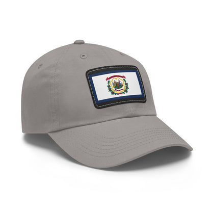 Flag Village USA West Virginia State Flag Hat Cap with Leather Patch