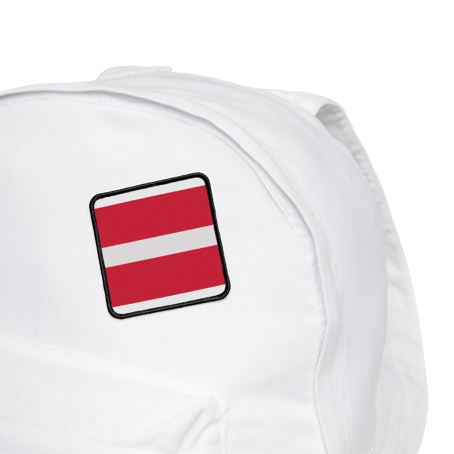 Flag Village Latvia Flag Embroidery Iron-On Patches