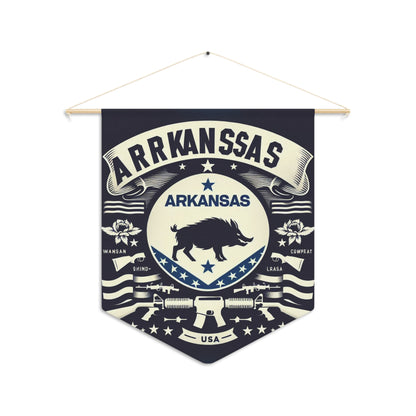 Flag Village Arkansas State Flag Pennant Sporting Home Wall decoration AR0001