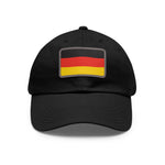 Flag Village Germany Flag Hat Cap with Leather Patch