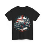 Flag Village UK Vintage Car Flag T-SHIRT Heavy Cotton Tee UK0016