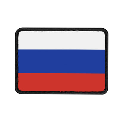 Flag Village Russia Flag Embroidery Iron-On Patches