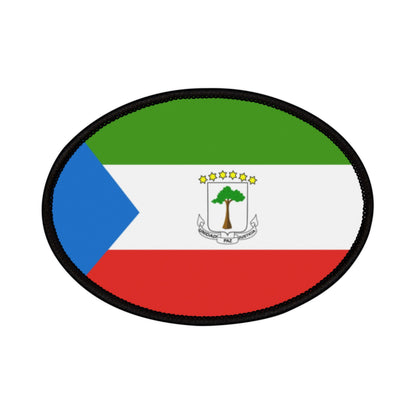 Flag Village Equatorial Guinea Flag Embroidery Iron-On Patches
