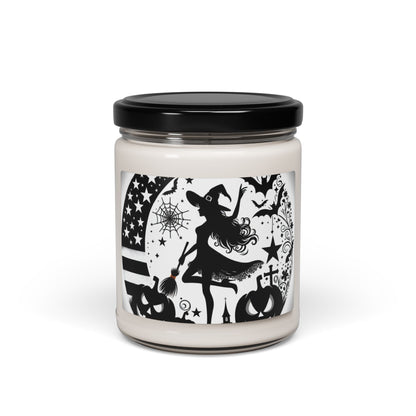 Flag Village Halloween Pretty Witch Scented Soy Candle, 9oz HW0034