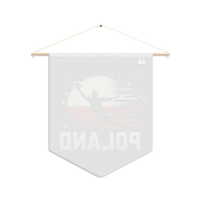 Flag Village Poland Flag Pennant Sporting Home Wall decoration POL0002