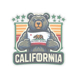 Flag Village USA California State Flag Stickers 2", 3", 4", 6" CA03