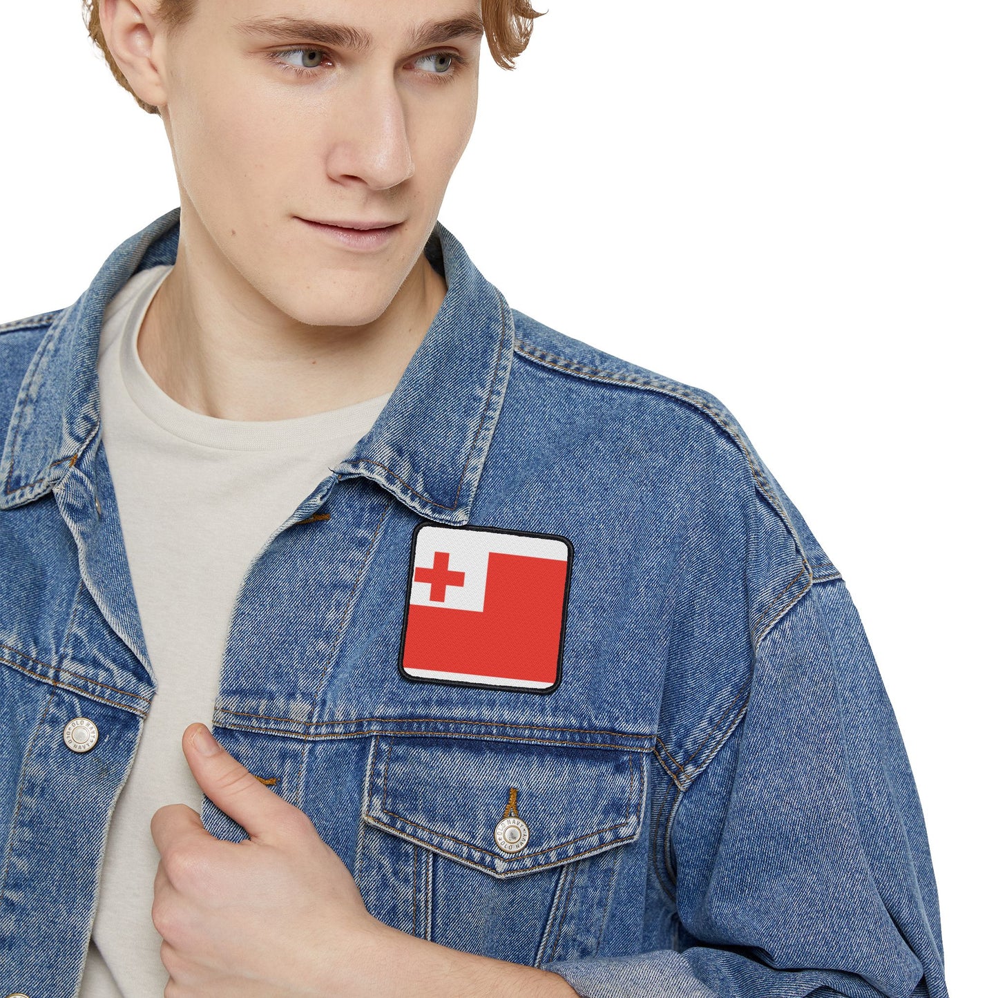 Flag Village Tonga Flag Embroidery Iron-On Patches