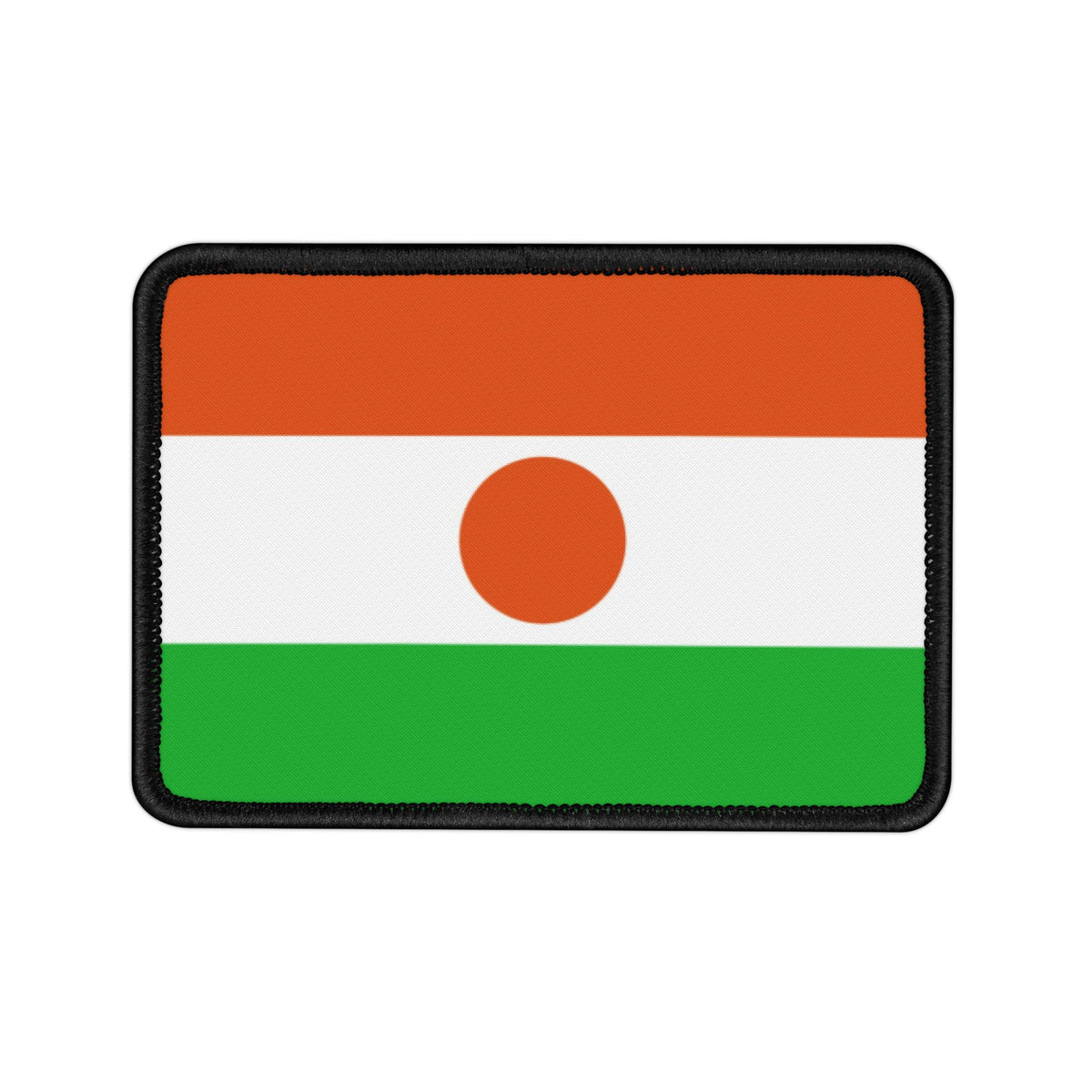 Flag Village Niger Flag Embroidery Iron-On Patches