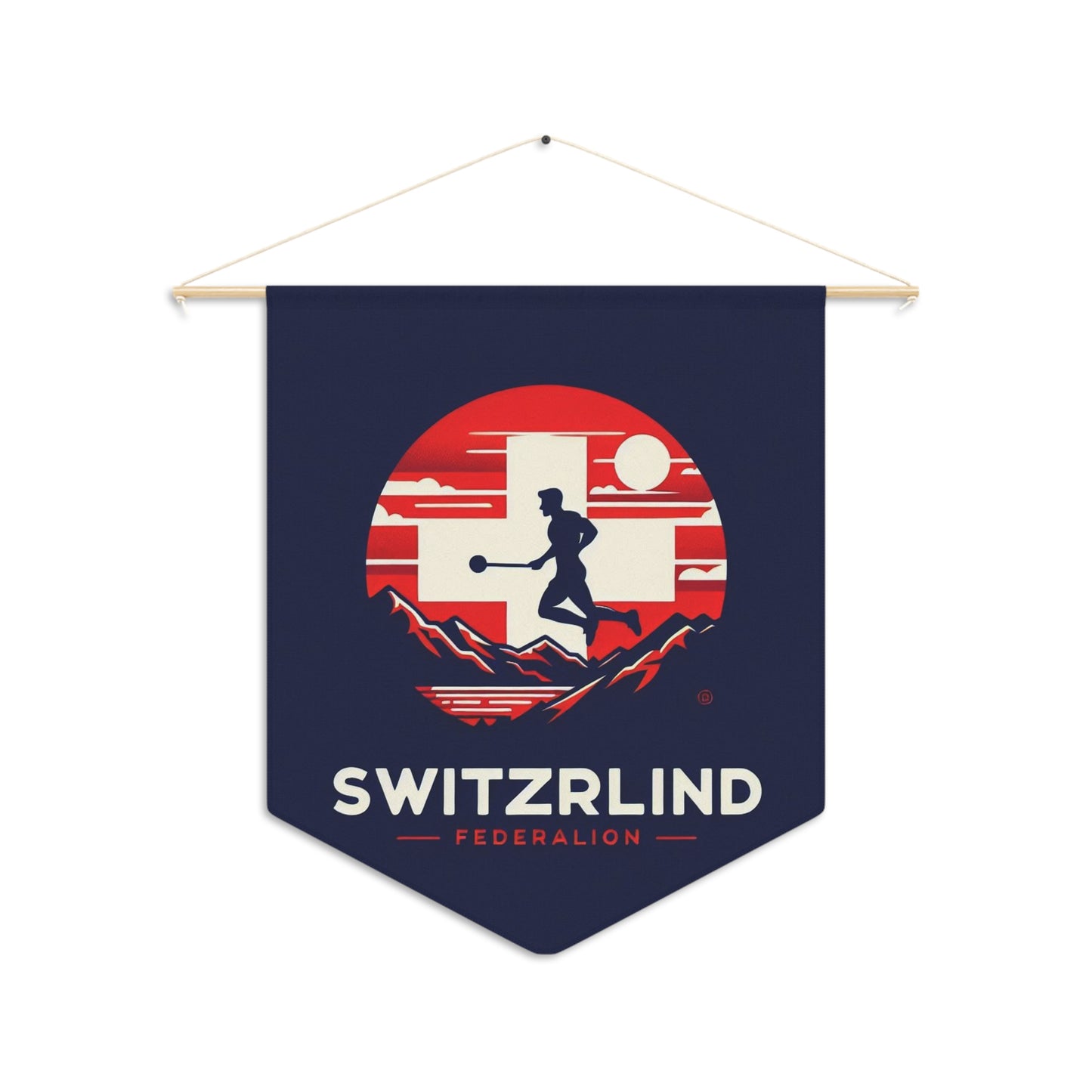 Flag Village Switzerland Flag Pennant Sporting Home Wall decoration CHE0001