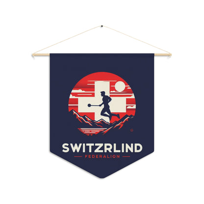 Flag Village Switzerland Flag Pennant Sporting Home Wall decoration CHE0001