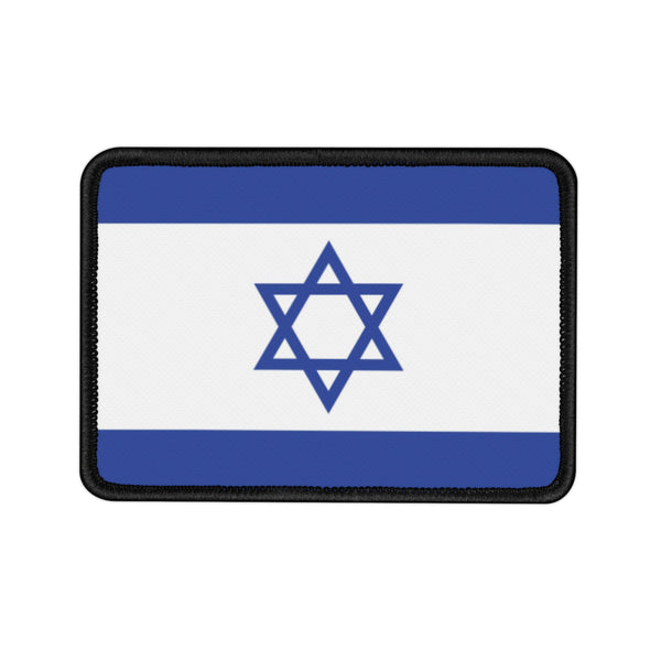 Flag Village Israel State Flag Embroidered Iron-On Patch