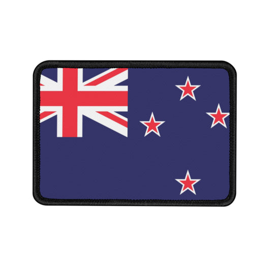 Flag Village New Zealand Flag Embroidery Iron-On Patches