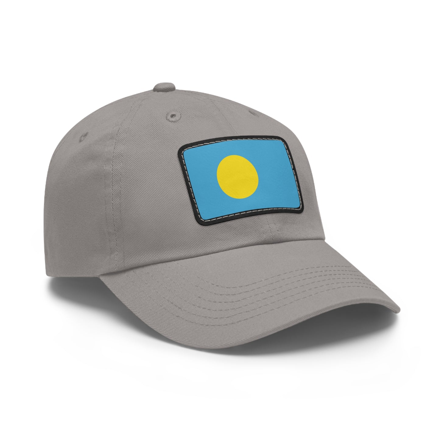 Flag Village Palau Flag Hat Cap with Leather Patch