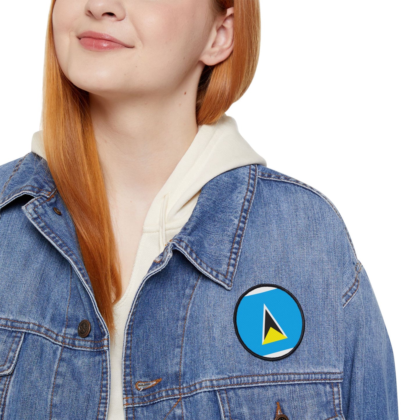 Flag Village Saint Lucia Flag Embroidery Iron-On Patches
