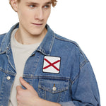 Flag Village Alabama State Flag Embroidery Iron-On Patches
