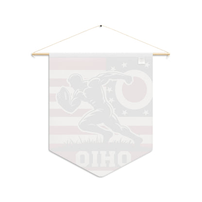 Flag Village Ohio State Flag Pennant Sporting Home Wall decoration OH0002
