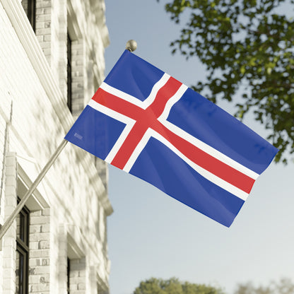 Flag Village Iceland Flag 18" x 12" / 36" x 24" / 60" x 36"