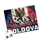 Flag Village Moldova Sporting Flag Puzzle