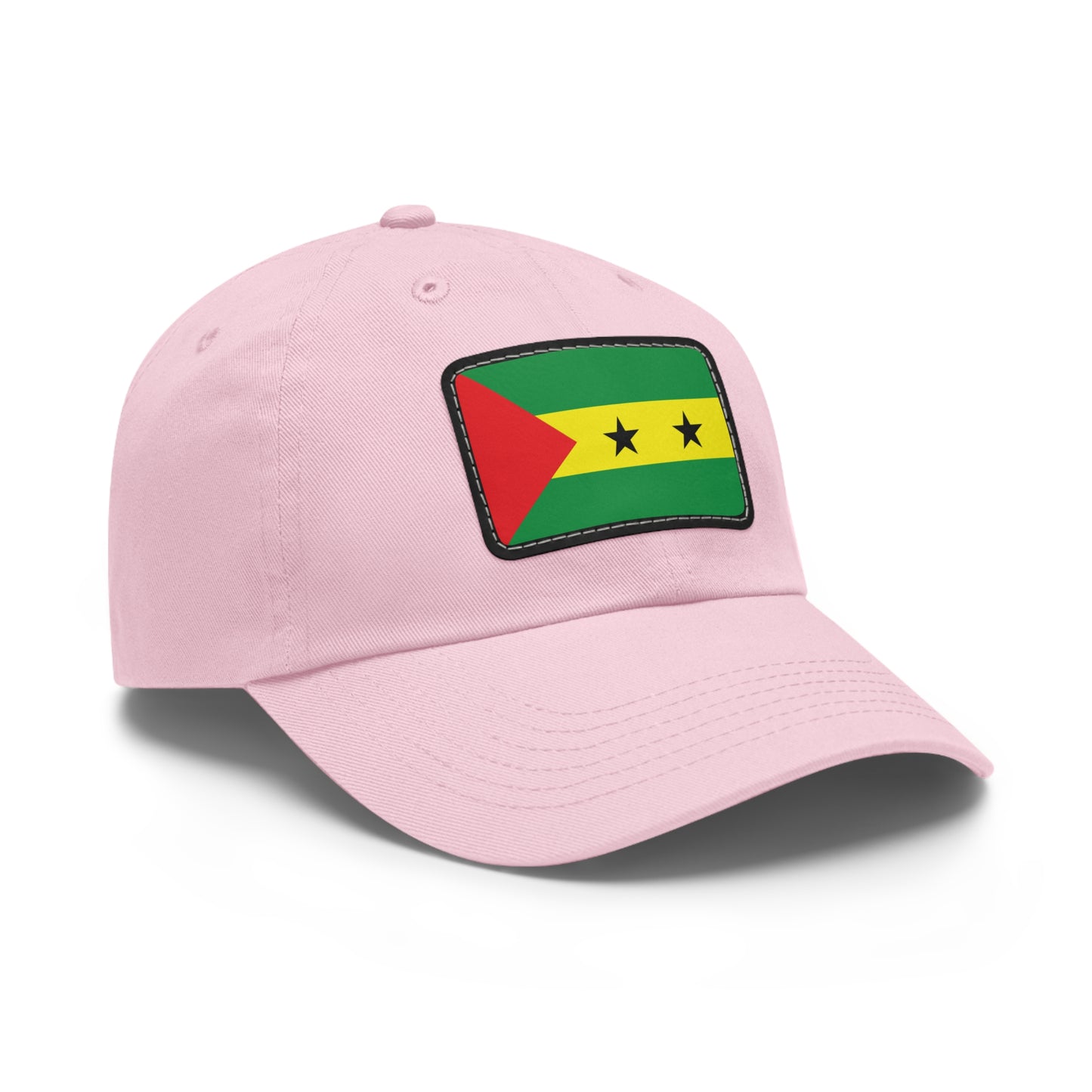 Flag Village Sao Tome And Principe Flag Hat Cap with Leather Patch