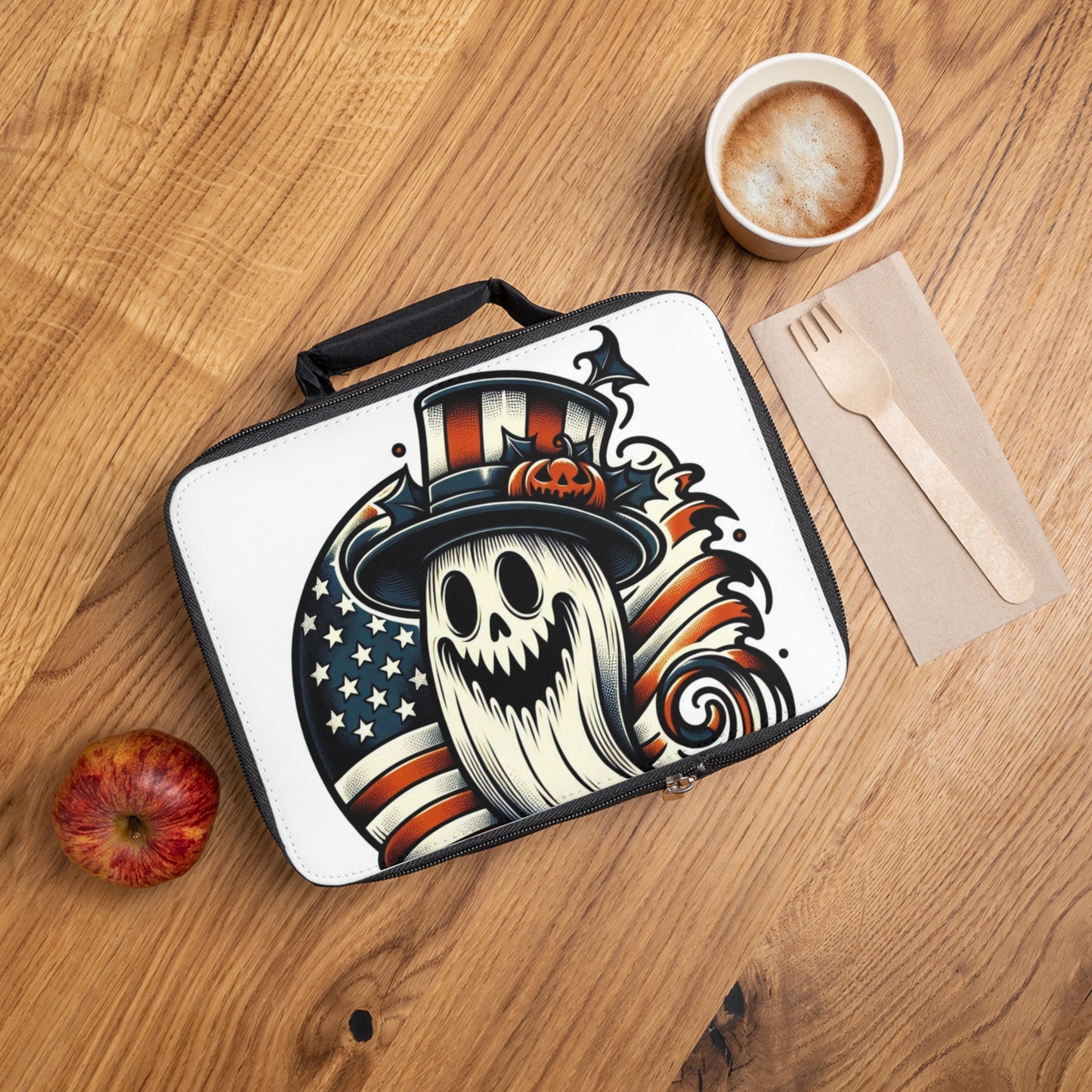 Flag Village Halloween Witch Lunch Bag HW0078