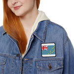Flag Village Tuvalu State Flag Embroidered Iron-On Patch