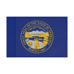 Flag Village Nebraska State Military Flag